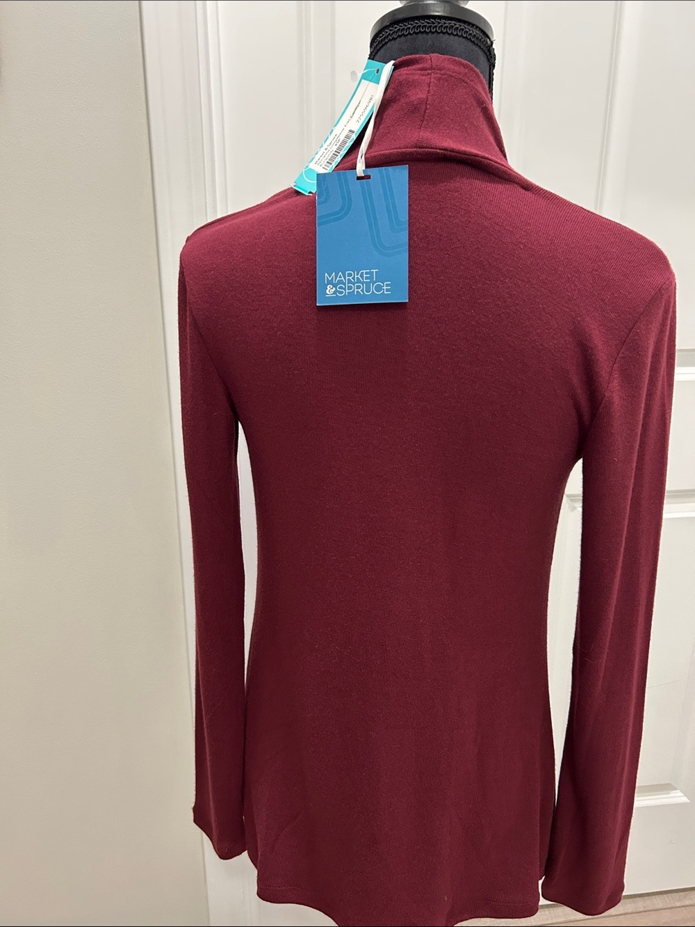 Stitch Fix Abrianna Burgundy Longsleeve Knit Cardigan Size XSP - Picture 2 of 8